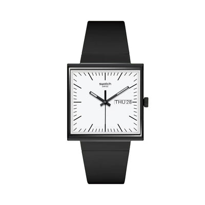 Reloj SWATCH What If...Black? SO34B700 - Joyería Rometsch