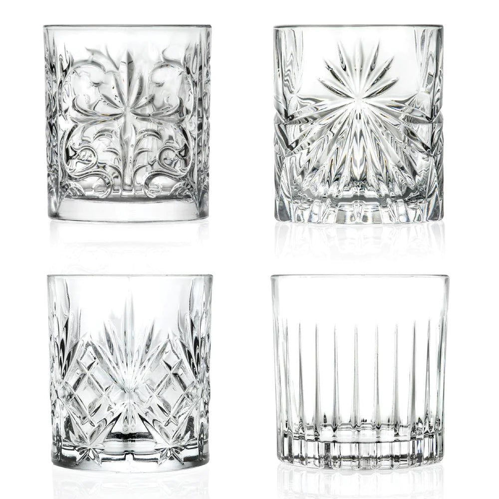 Set 4 Vasos Whisky Mixology RCR - Joyería Rometsch