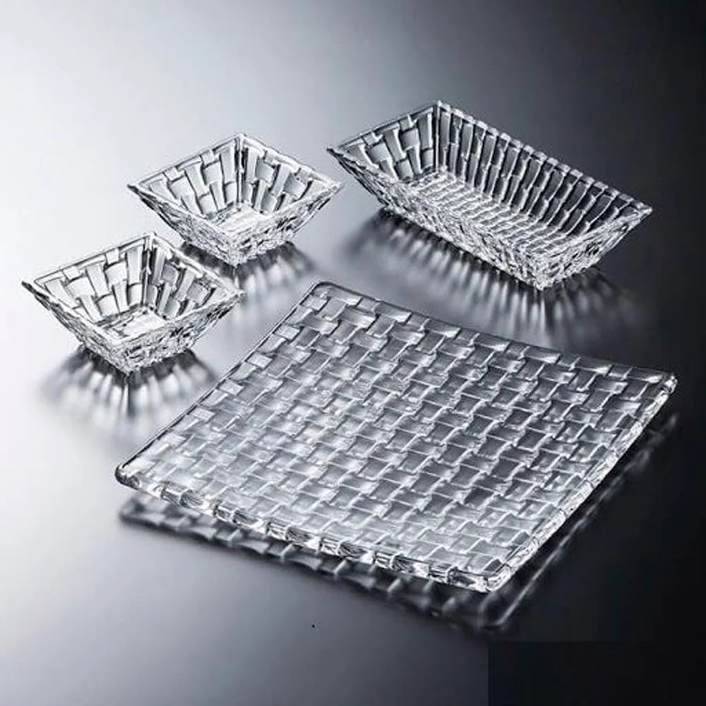 Set NACHTMANN 1 plato Bossa Nova + 3 pocillos aperitivo