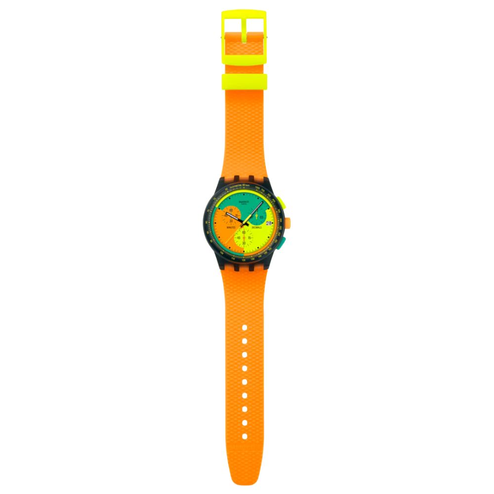 Reloj Swatch Neon Signal Flag SUSB422