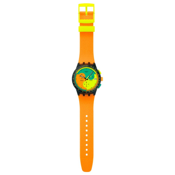 Reloj Swatch Neon Signal Flag SUSB422