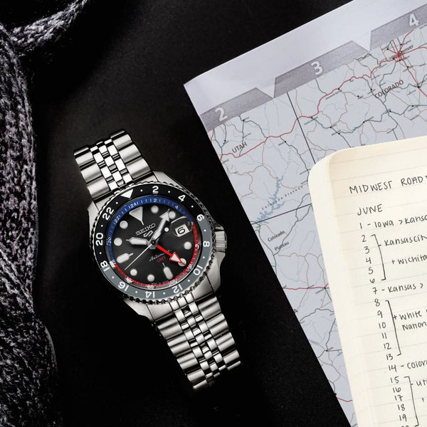 Reloj Seiko Sport 5 GMT SSK019