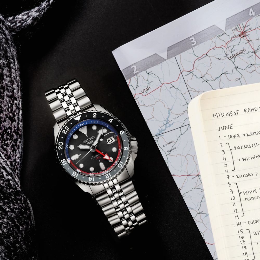 Reloj Seiko Sport 5 GMT SSK019