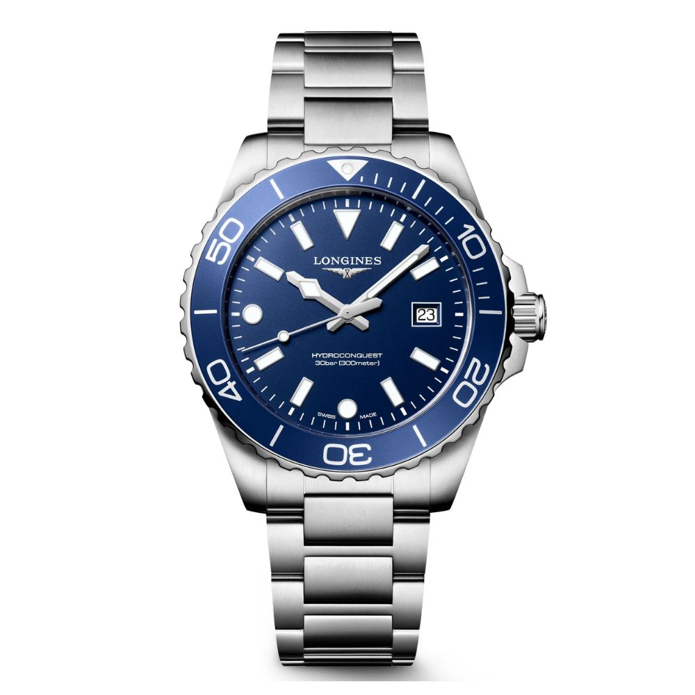 Reloj Longines HydroConquest Azul 42 mm | L3.769.4.96.6