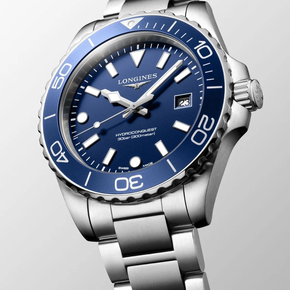 Reloj Longines HydroConquest Azul 42 mm | L3.769.4.96.6