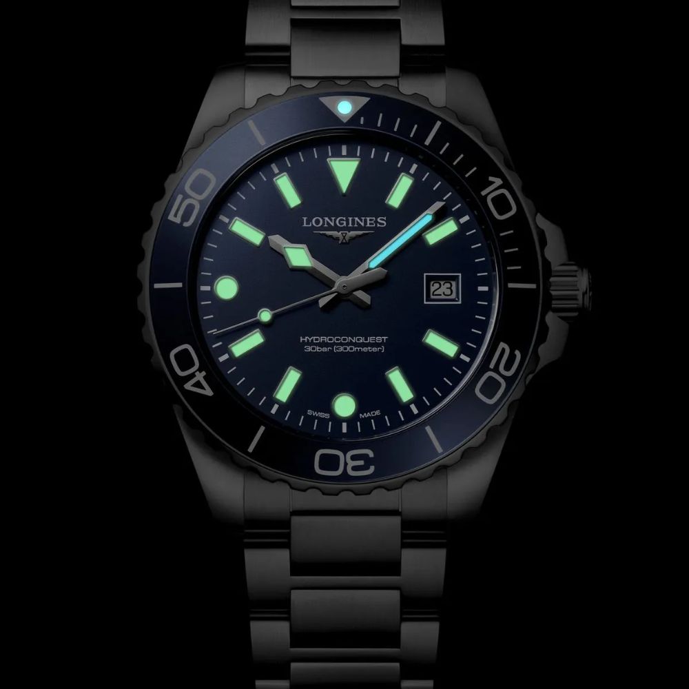 Reloj Longines HydroConquest Azul 42 mm | L3.769.4.96.6