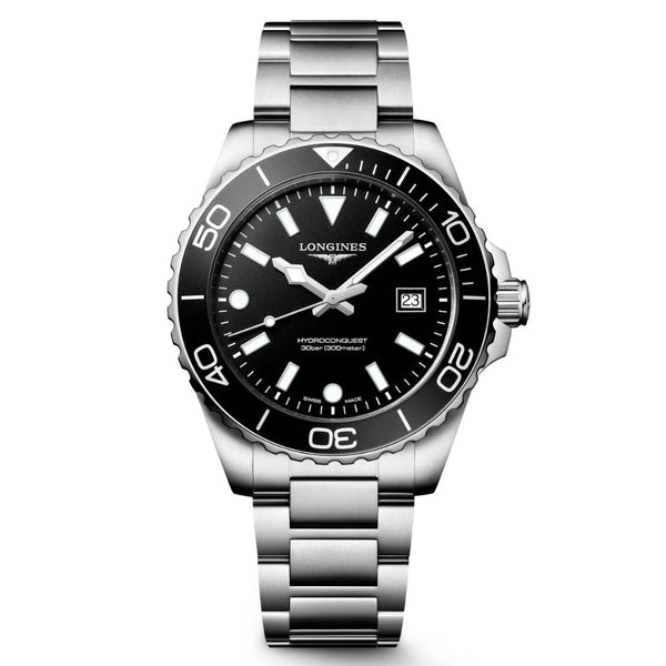 Reloj Longines HydroConquest Negro 42 mm  | L3.769.4.56.6