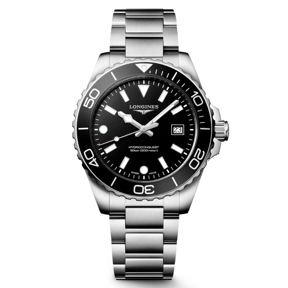 Reloj Longines HydroConquest Negro 42 mm  | L3.769.4.56.6