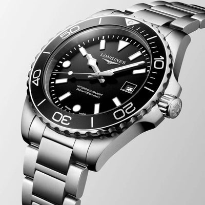 Reloj Longines HydroConquest Negro 42 mm  | L3.769.4.56.6