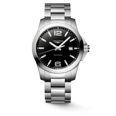 Reloj Longines Conquest 41 mm Negro | L3.759.4.58.6