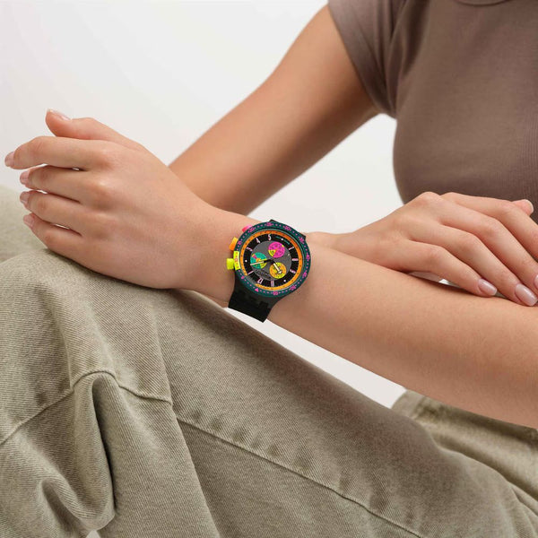 Reloj Swatch Neon Seppia SB02B104