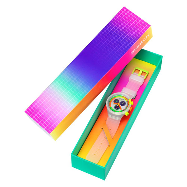 Reloj Swatch Neon Jelly SB02K100