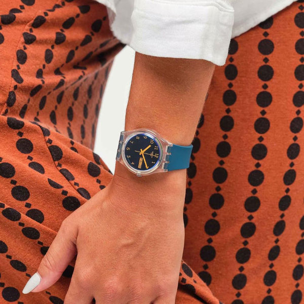 Reloj Swatch Blue Away SO28K700