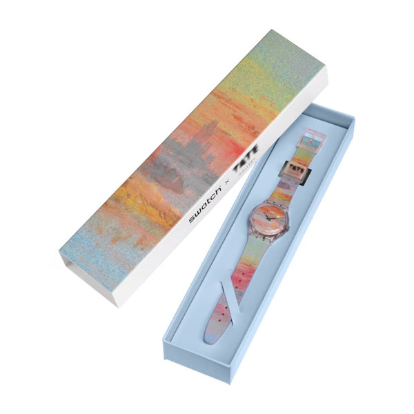 Reloj Swatch Turner's Scarlet Sunset SO28Z700