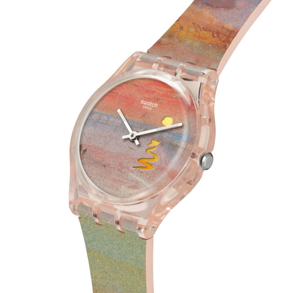 Reloj Swatch Turner's Scarlet Sunset SO28Z700