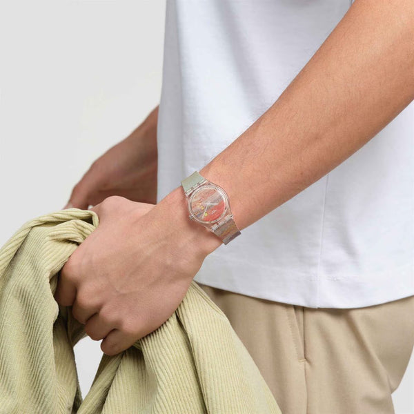 Reloj Swatch Turner's Scarlet Sunset SO28Z700