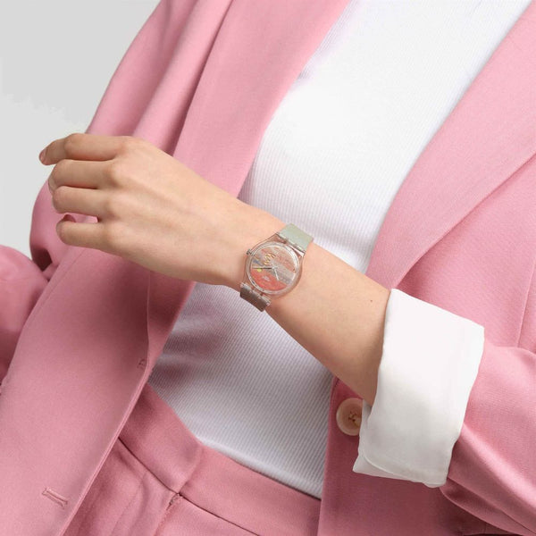 Reloj Swatch Turner's Scarlet Sunset SO28Z700