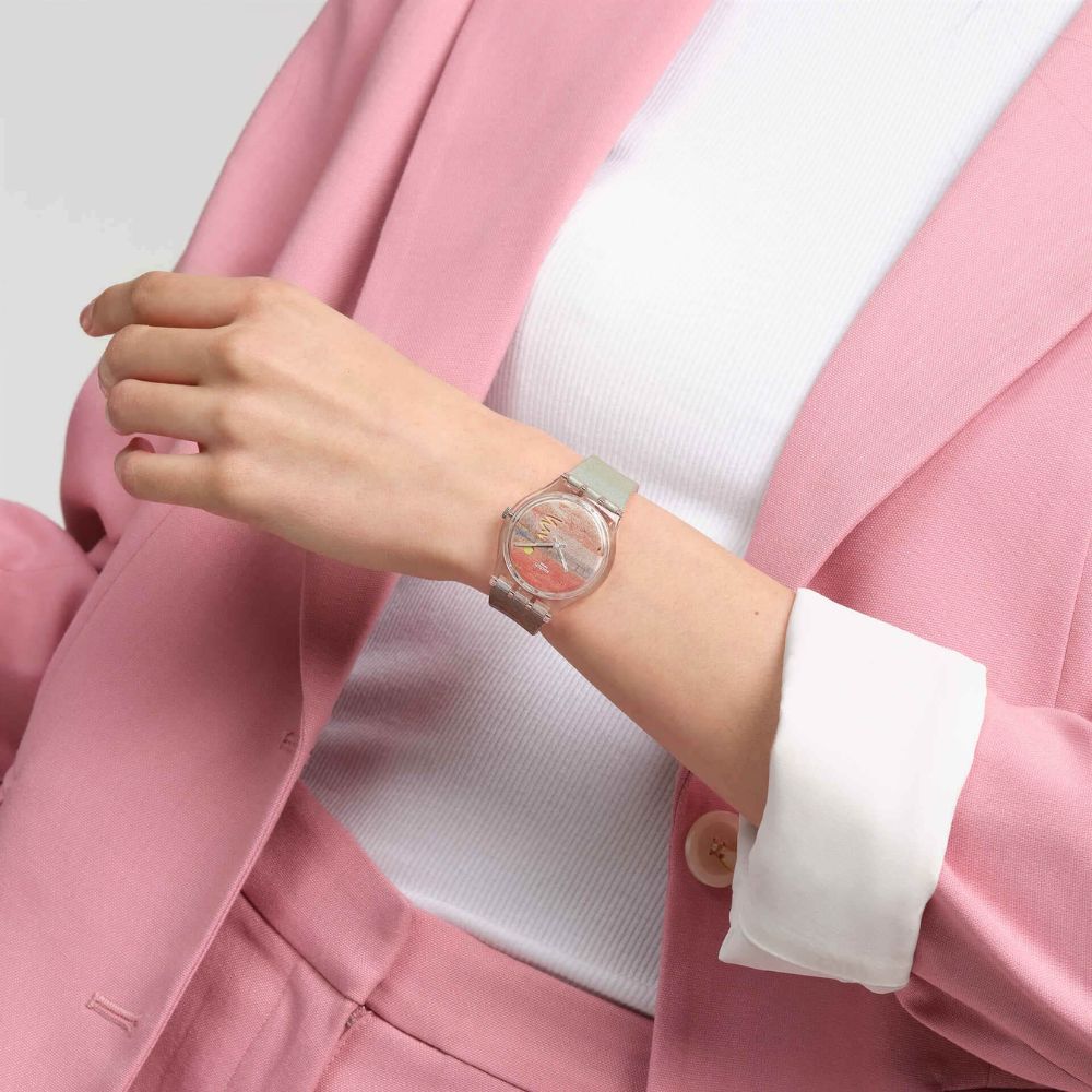 Reloj Swatch Turner's Scarlet Sunset SO28Z700