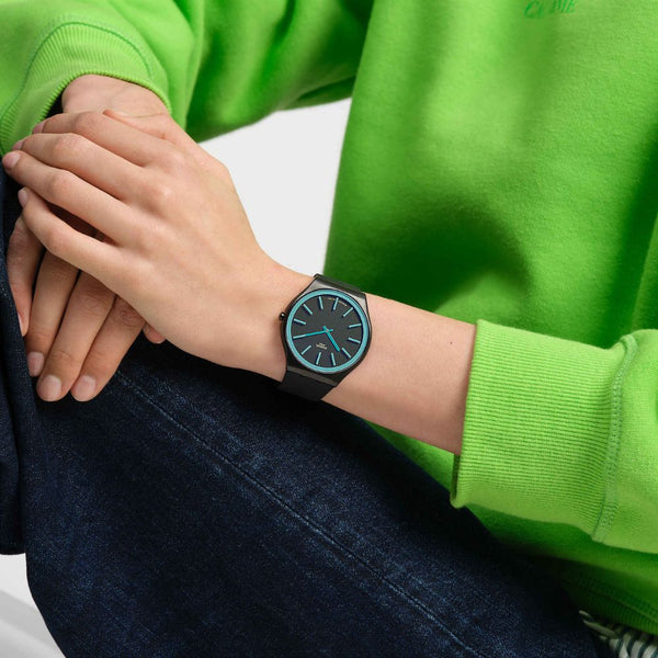 Reloj Swatsch Obsidian Shimmer SO29L101
