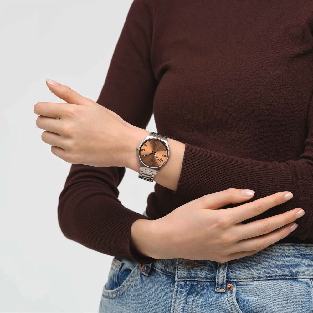 Reloj Swatch Skin Irony Bronze SS07S122G