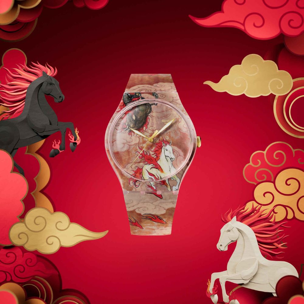 Reloj Swatch Riding the Clouds SUOZ369