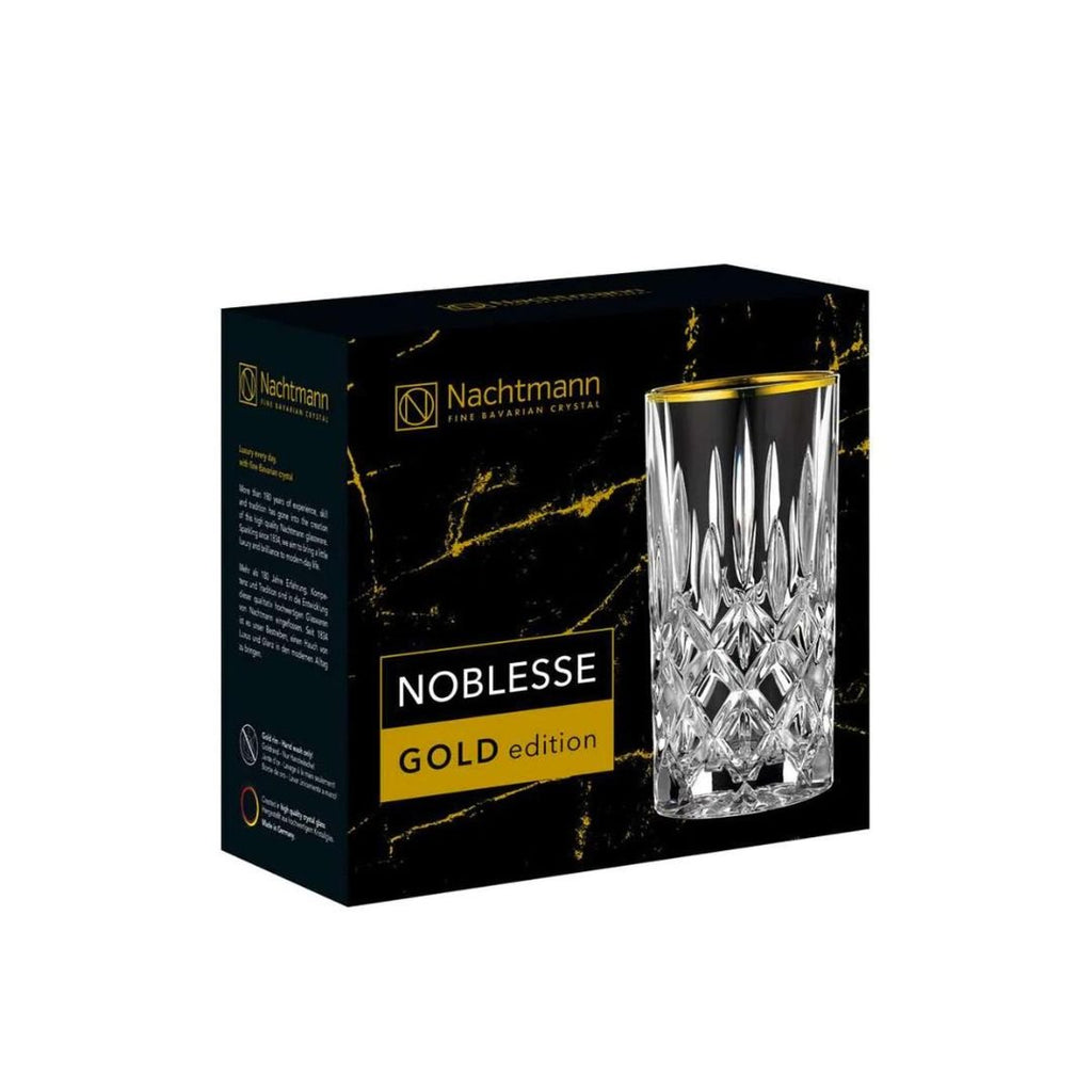 Vasos Nachtmann Longdrink Gold 104031 - Joyería Rometsch