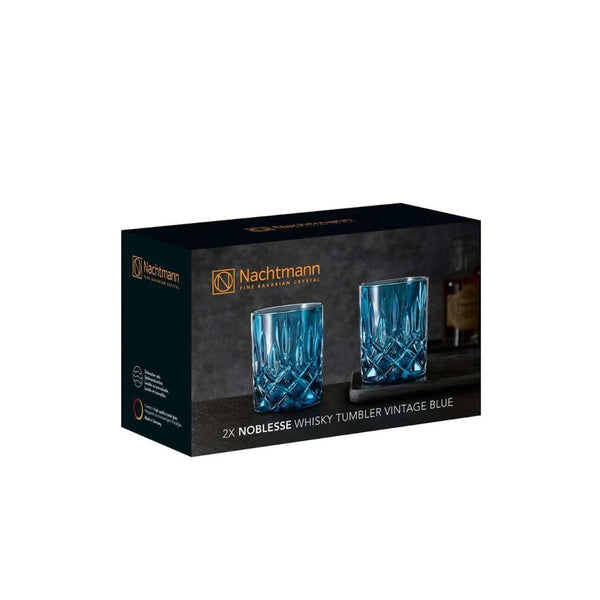 Vasos Whisky Nachtmann Noblesse Blue 104243 - Joyería Rometsch