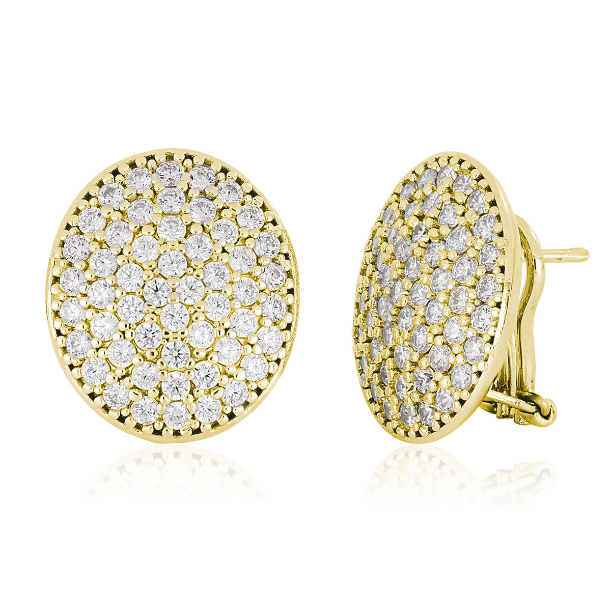 Aros ARTLINEA Plata y Circones Pavé ZOR1264BI