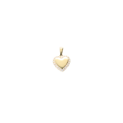 Colgante Oro Corazón Circones CL CL10929