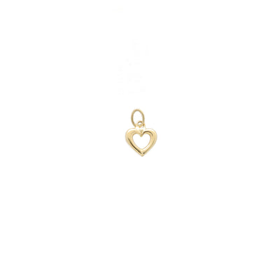 Colgante Oro Amarillo Corazón CL11146