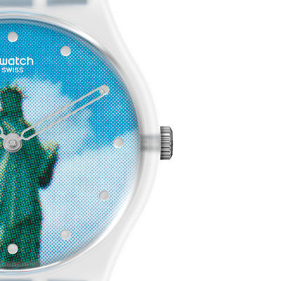 Reloj Swatch NEW YORK BY TADANORI YOKOO, GZ351