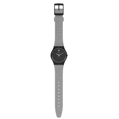 Reloj Swatch Magi BlackSparkle SO28B105