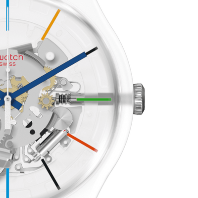 Reloj SWATCH RED RIVERS AND MOUNTAINS SO29Z105