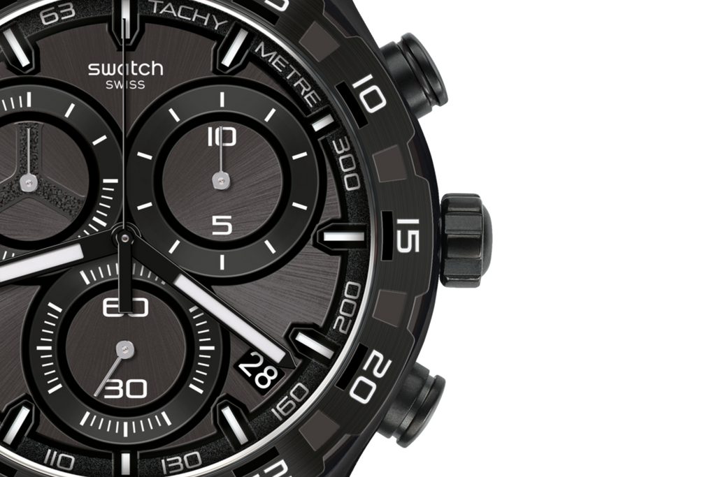 Reloj Swatch TECKNO BLACK, YVB409